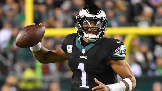 Philadelphia Eagles quarterback Jalen Hurts